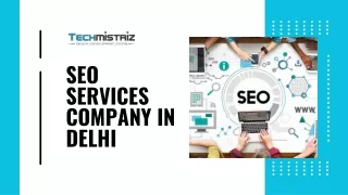 SEO services company in Delhi