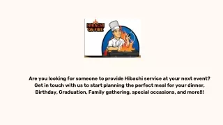 How to Handle Weather Challenges at Your Outdoor Hibachi Party