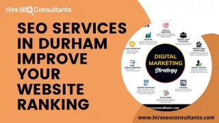 SEO Services in Durham Improve Your Website Ranking