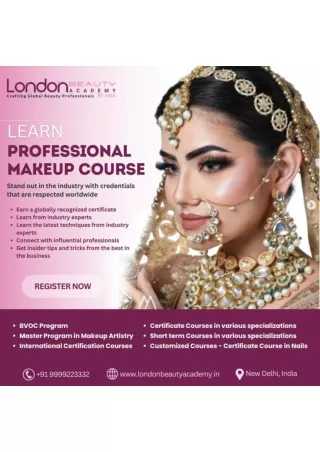 Looking for the best makeup institute in Delhi NCR?