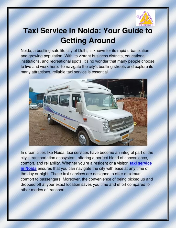 taxi service in noida your guide to getting around