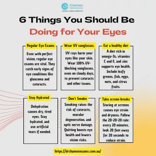 6 Things You Should Be Doing for Your Eyes