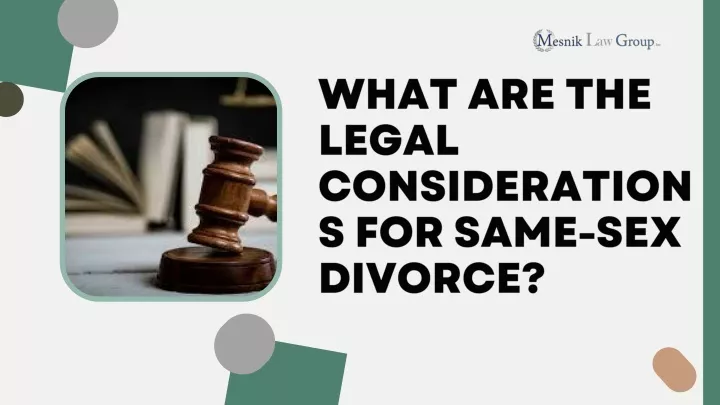 what are the legal considerations for same