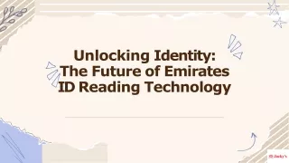 Exposing Identity The Future of Emirates ID Reading Technology - Jackys