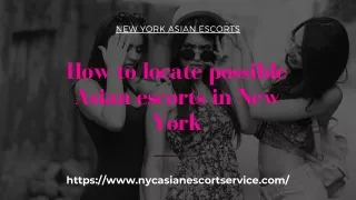 How to locate possible Asian models in New York