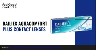 Feel Good Contacts: Shop Dailies AquaComfort Plus Contact Lenses