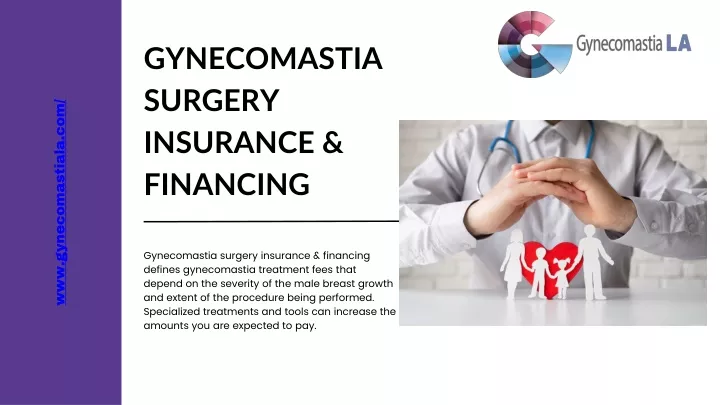 gynecomastia surgery insurance financing