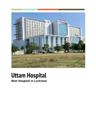 Best hospital in Lucknow