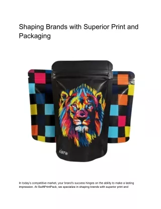 Shaping Brands with Superior Print and Packaging (1)