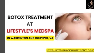 Why Lifestyle's MedSpa is the Best Choice for Botox Treatment