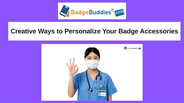 creative ways to personalize your badge