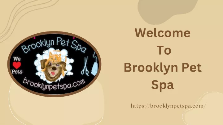 welcome to brooklyn pet spa