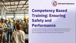 competency based training ensuring safety
