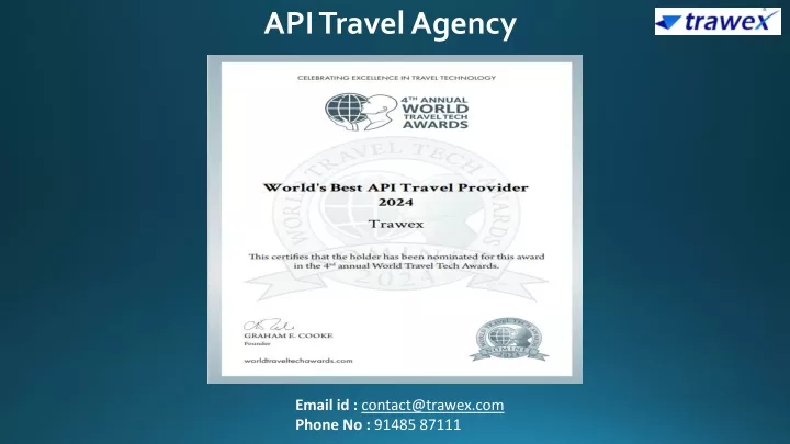 api travel agency