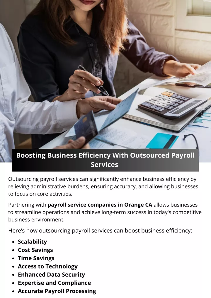 boosting business efficiency with outsourced