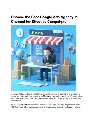 Choose the Best Google Ads Agency in Chennai for Effective Campaigns (1)