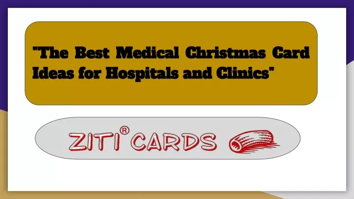 the best medical christmas card ideas