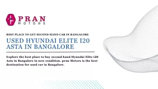 Certified Pre Owned Cars in Bangalore | Hyundai Used Cars for Sale