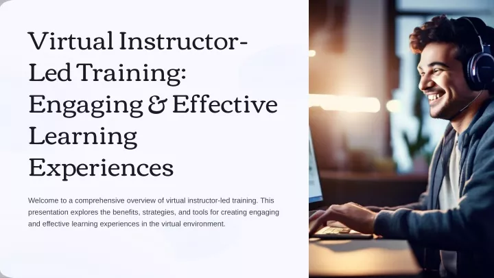 virtual instructor led training engaging