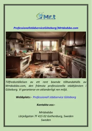 ProfessionellstädserviceGöteborg Mrtdodsbo.com