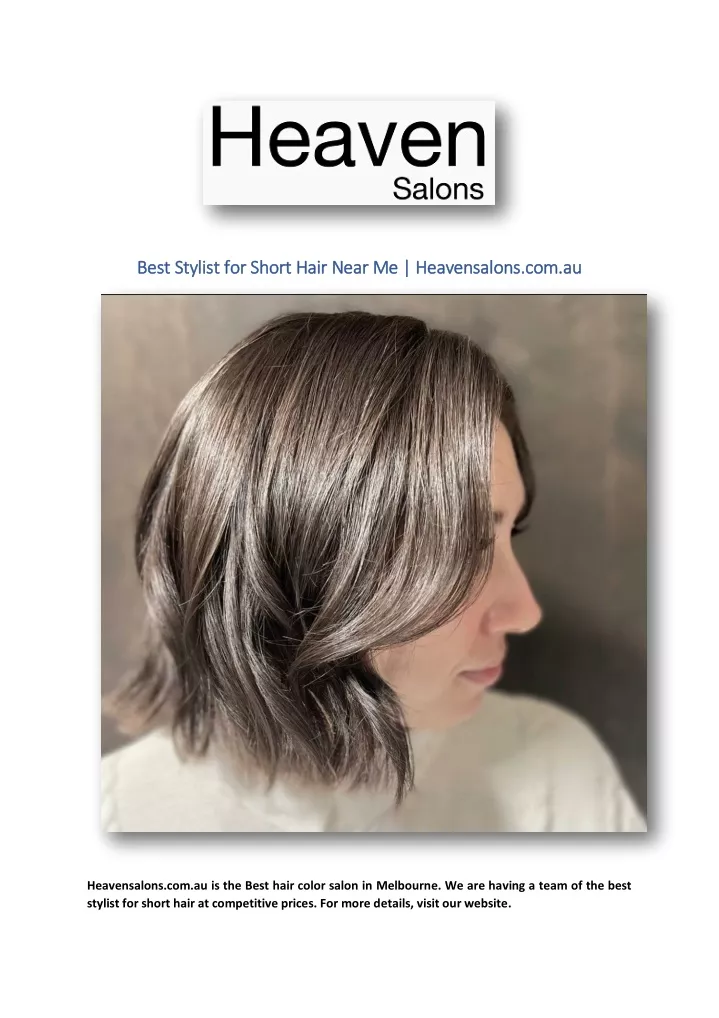 best stylist for short hair near me heavensalons