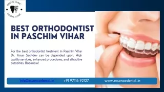 Best orthodontist in Paschim Vihar