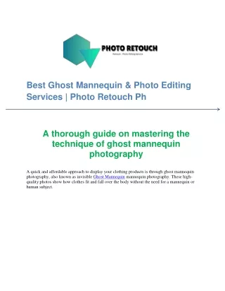 Ghost Mannequin