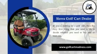 Sierra Golf Cart Dealer