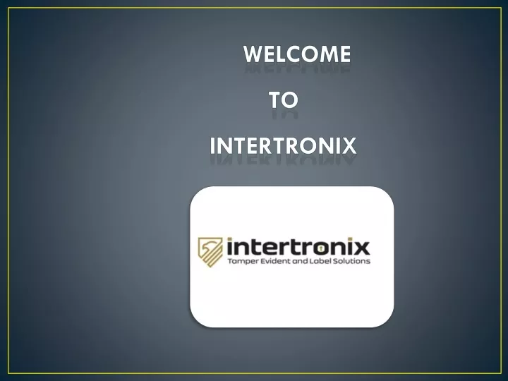 welcome to intertronix