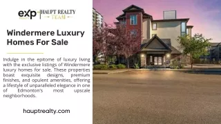 Windermere Luxury Homes For Sale