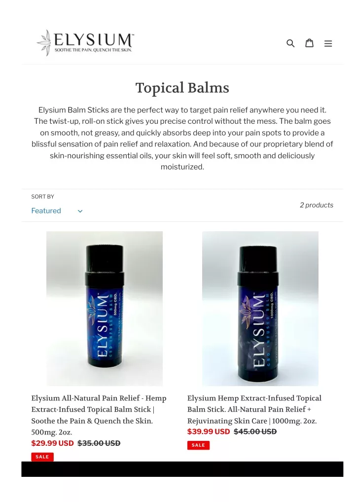 topical balms