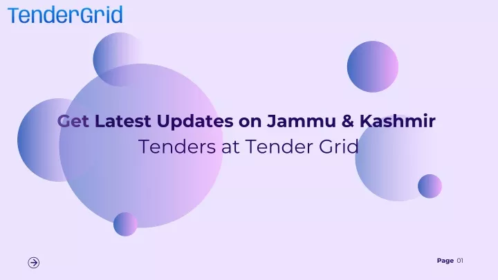 get latest updates on jammu kashmir tenders