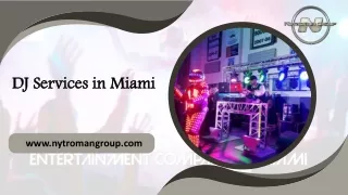 Dj Services in Miami