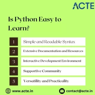 Is Python Easy to Learn