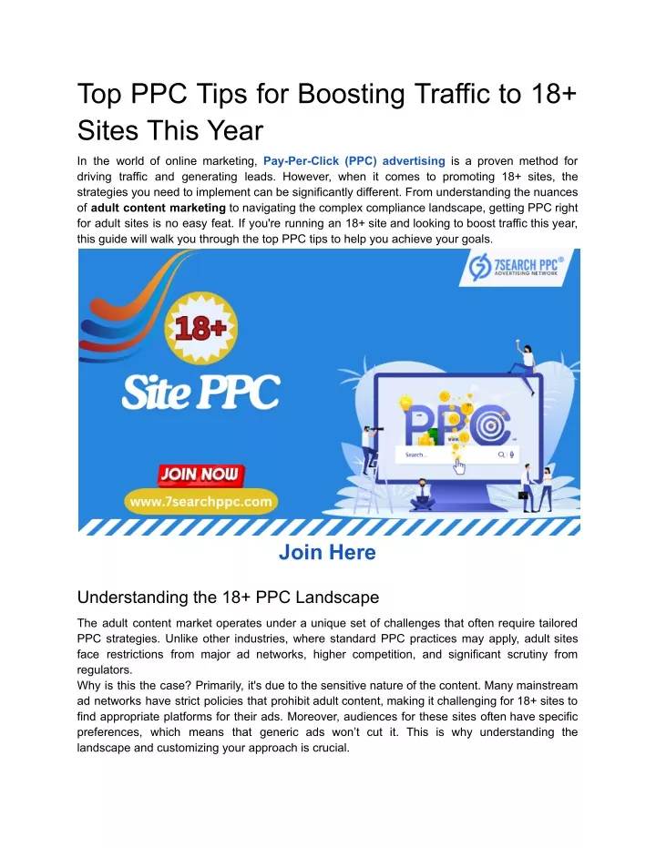 top ppc tips for boosting traffic to 18 sites