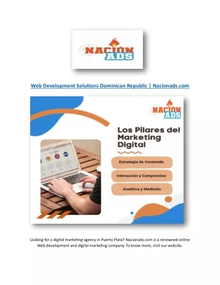 Web Development Solutions Dominican Republic | Nacionads.com
