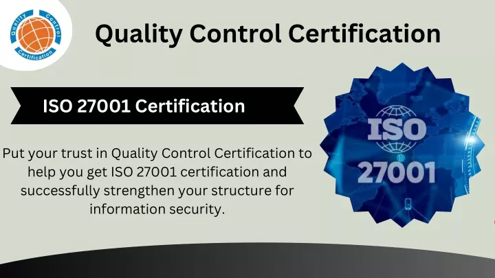 quality control certification