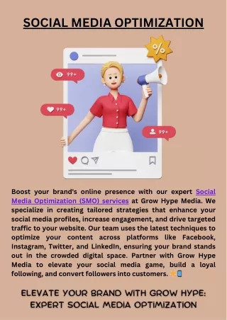 Elevate Your Brand with Grow Hype: Expert Social Media Optimization