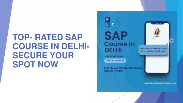 top rated sap course in delhi secure your spot now