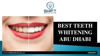 BEST TEETH WHITENING ABU DHABI