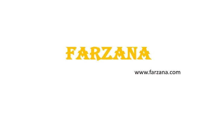 farzana