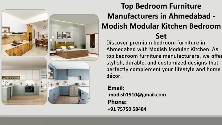 top bedroom furniture manufacturers in ahmedabad