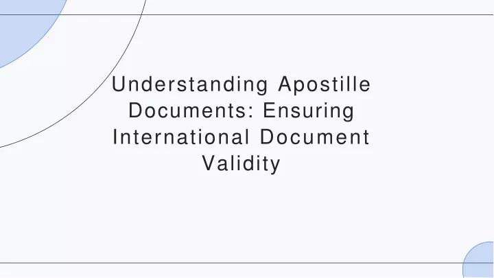 understanding apostille documents ensuring