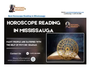 Horoscope Reading in Mississauga