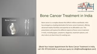 Bone Cancer Treatment in India