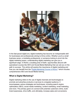 digital marketing