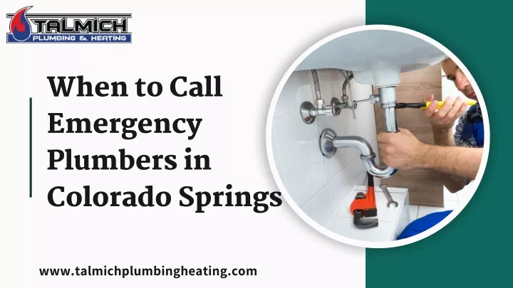 when to call emergency plumbers in colorado