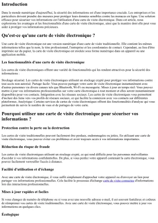 introduction