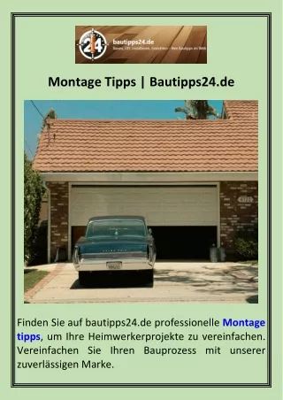 montage tipps bautipps24 de