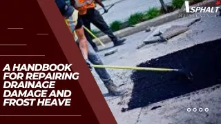 a handbook for repairing drainage damage